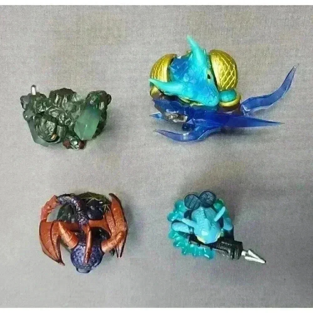Skylanders Spyro's Adventures Figures Gill Grunt, Spyro, Prism Break & Snap Shot